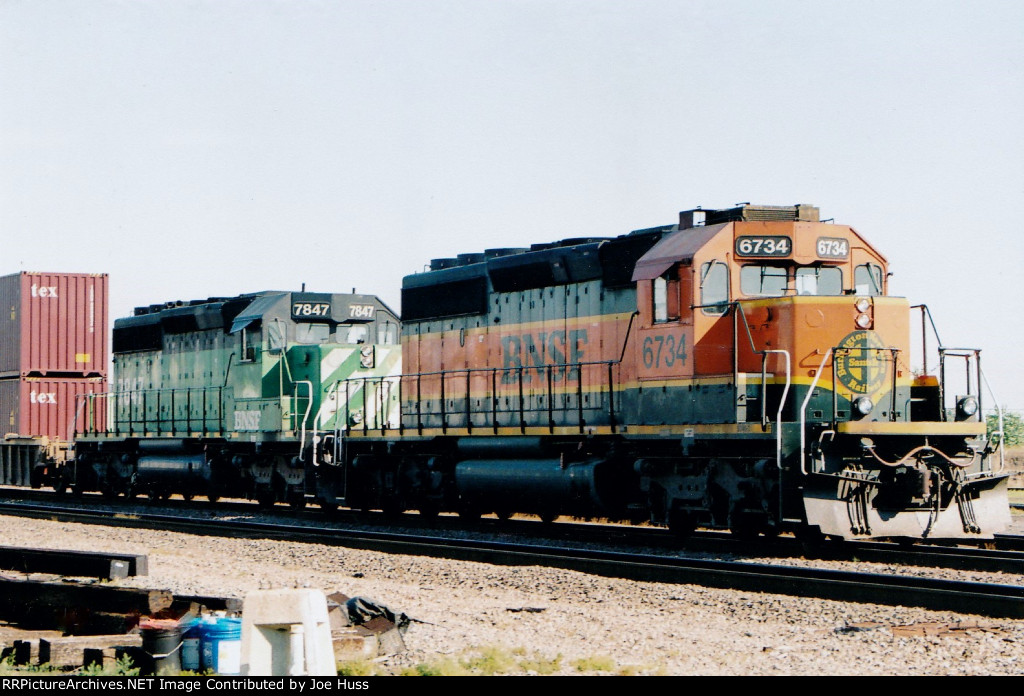 BNSF 6734 East